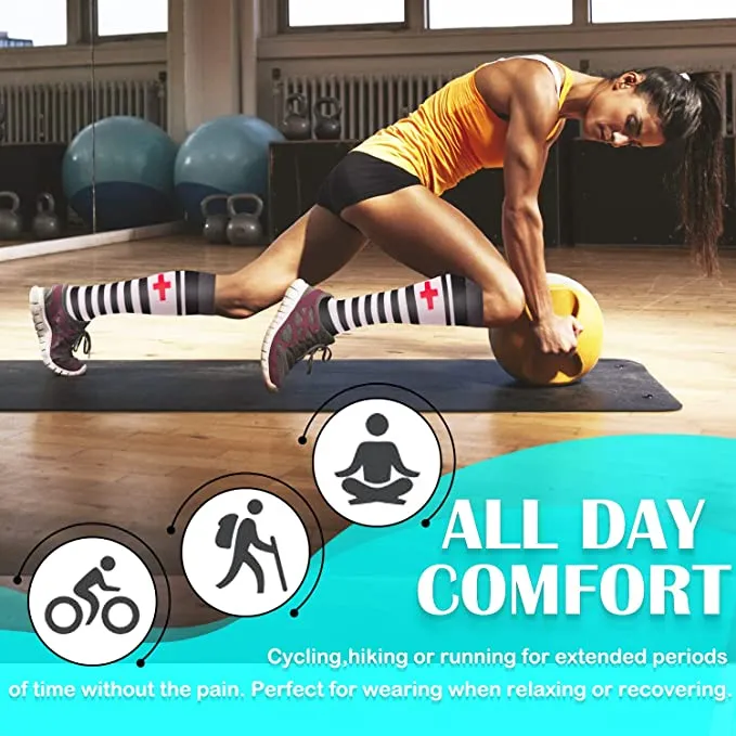 1-Pair Cool Compression Socks ( 20-30MMHG) | Actinput