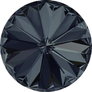 1122 Swarovski Rivoli Chaton & Round Stones, Graphite (253)
