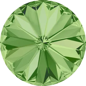 1122 Swarovski Rivoli Chaton & Round Stones, Peridot (214)