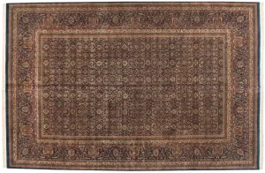 11.5x18 Vintage Indian Doroksh Design Carpet