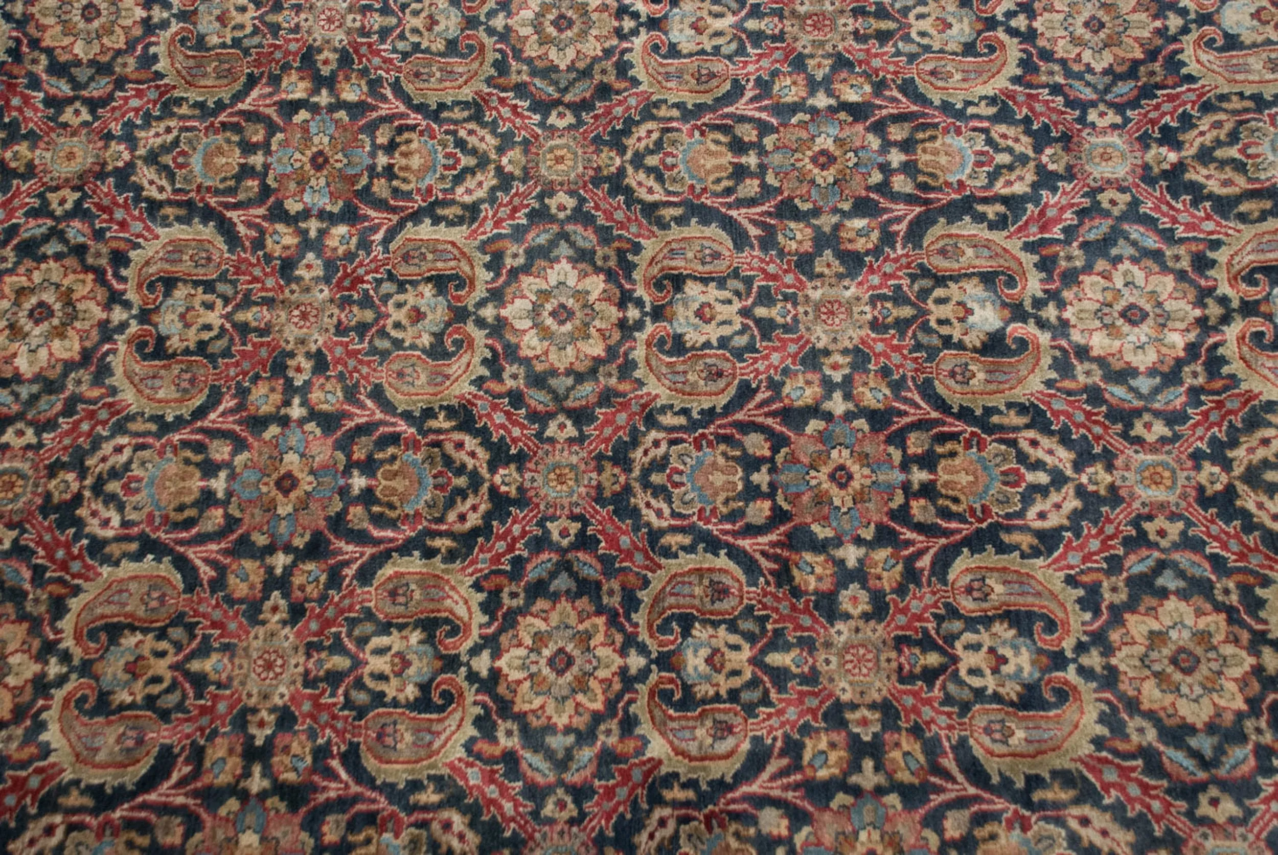 11.5x18 Vintage Indian Doroksh Design Carpet