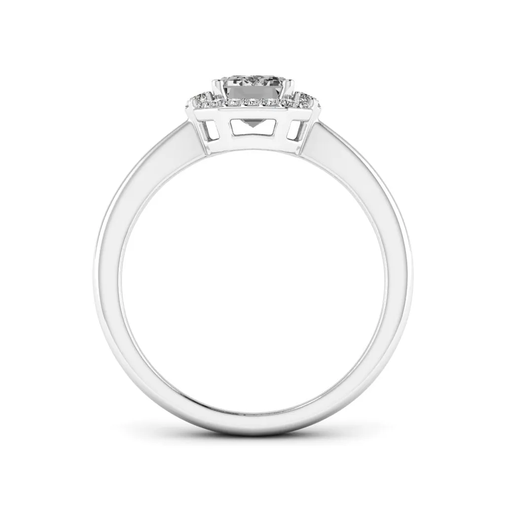 1.24 d.e.w cts Catherine Moissanite Ring