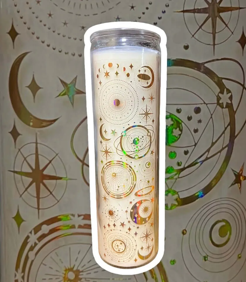 16 oz Astrology Prayer Soy Candle | Custom