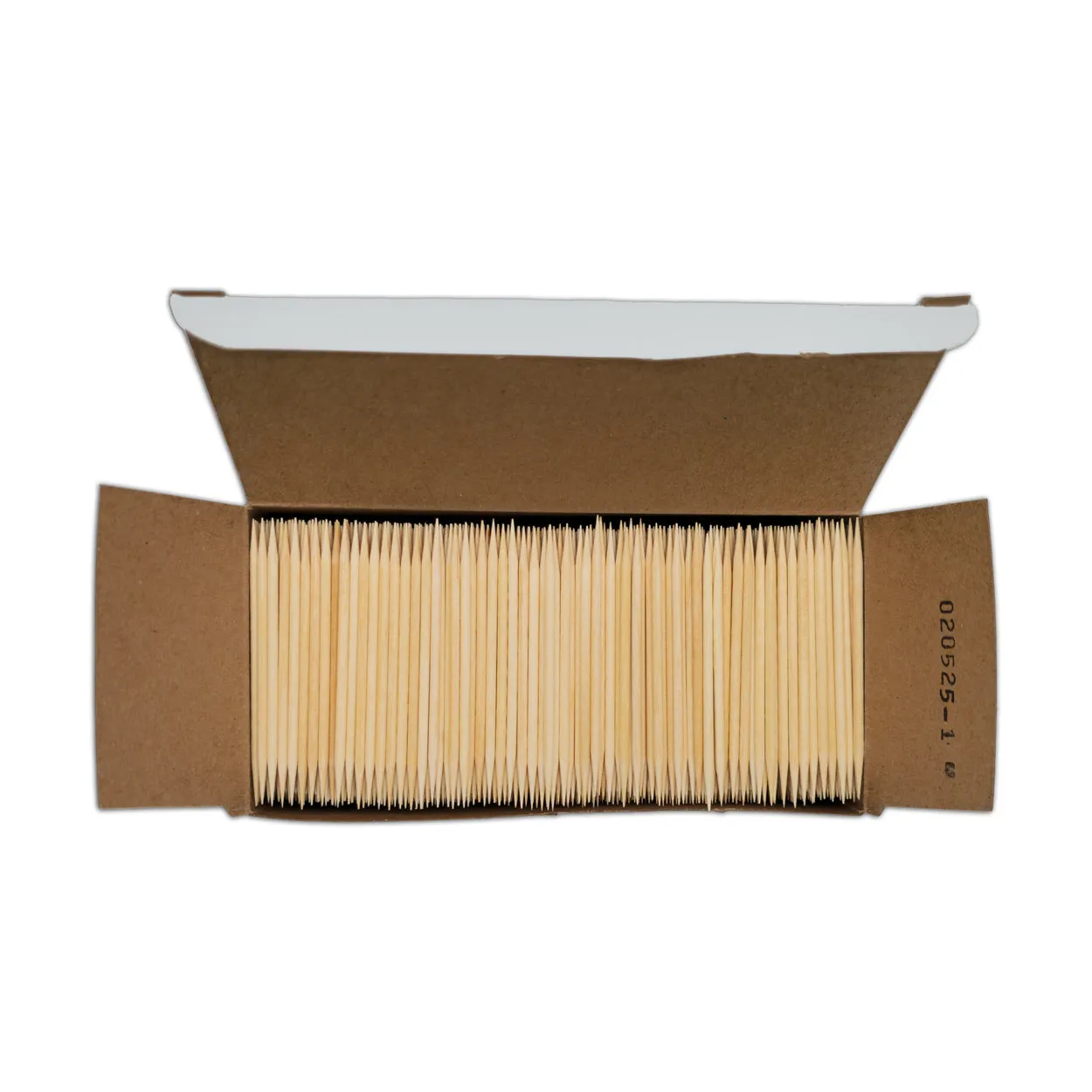 1600 Qty Birchwood Double Point Oversized Toothpicks In Cardboard Reusable Box