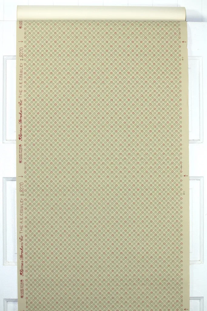 1950s Floral Vintage Wallpaper