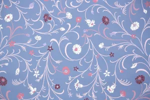 1950s Floral Vintage Wallpaper