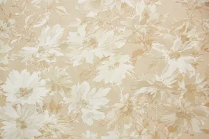 1970s Floral Vintage Wallpaper
