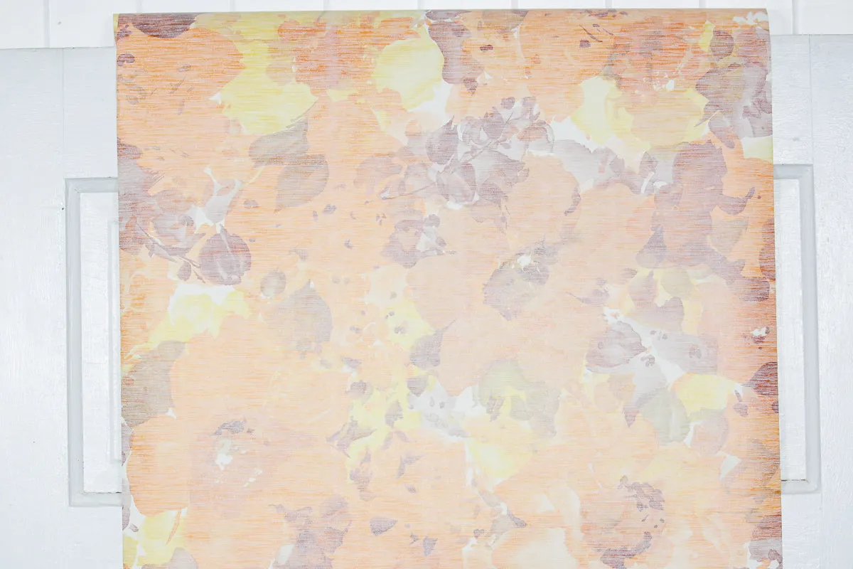 1970s Floral Vintage Wallpaper