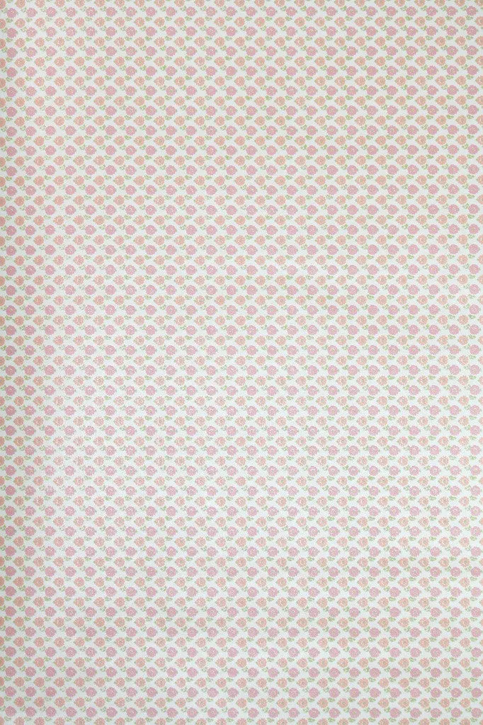 1970s Floral Vinyl Vintage Wallpaper