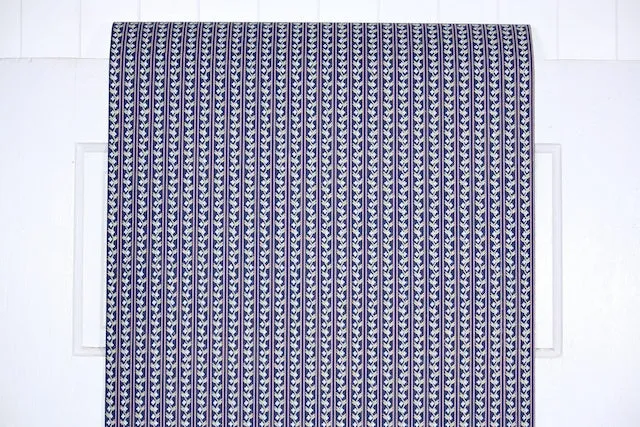 1980s Floral Vintage Wallpaper