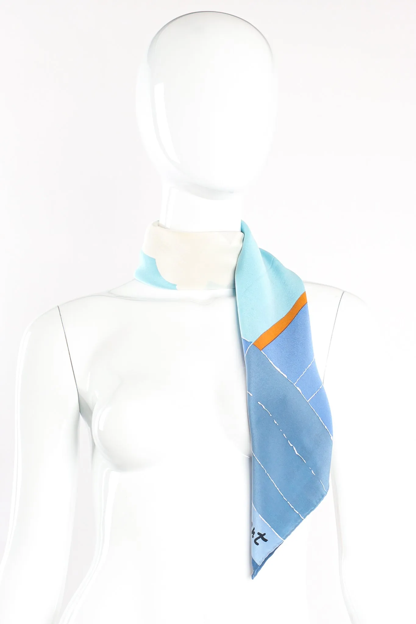 1982 Les Quatre Saisons 4 Scarf Set