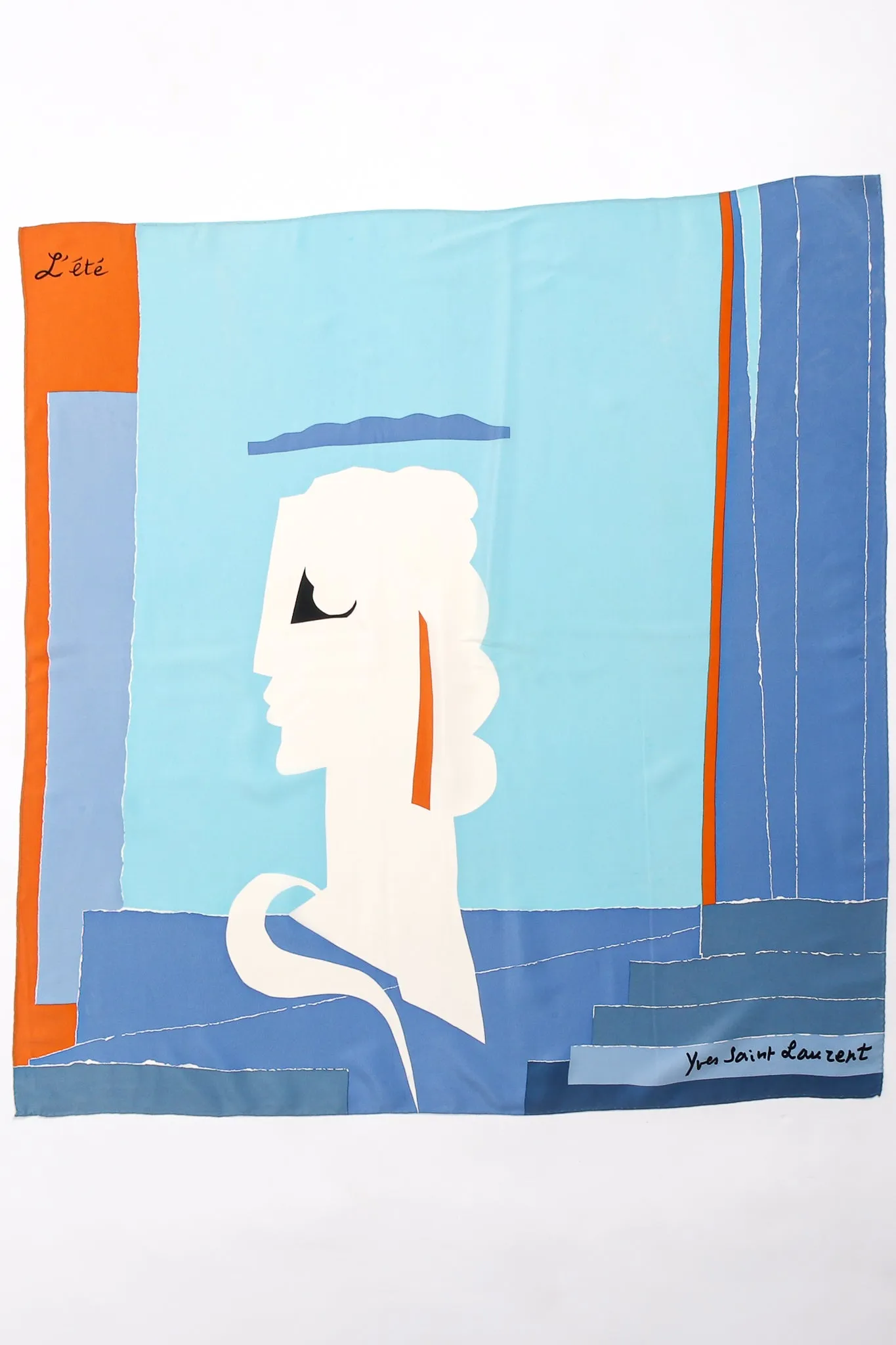 1982 Les Quatre Saisons 4 Scarf Set