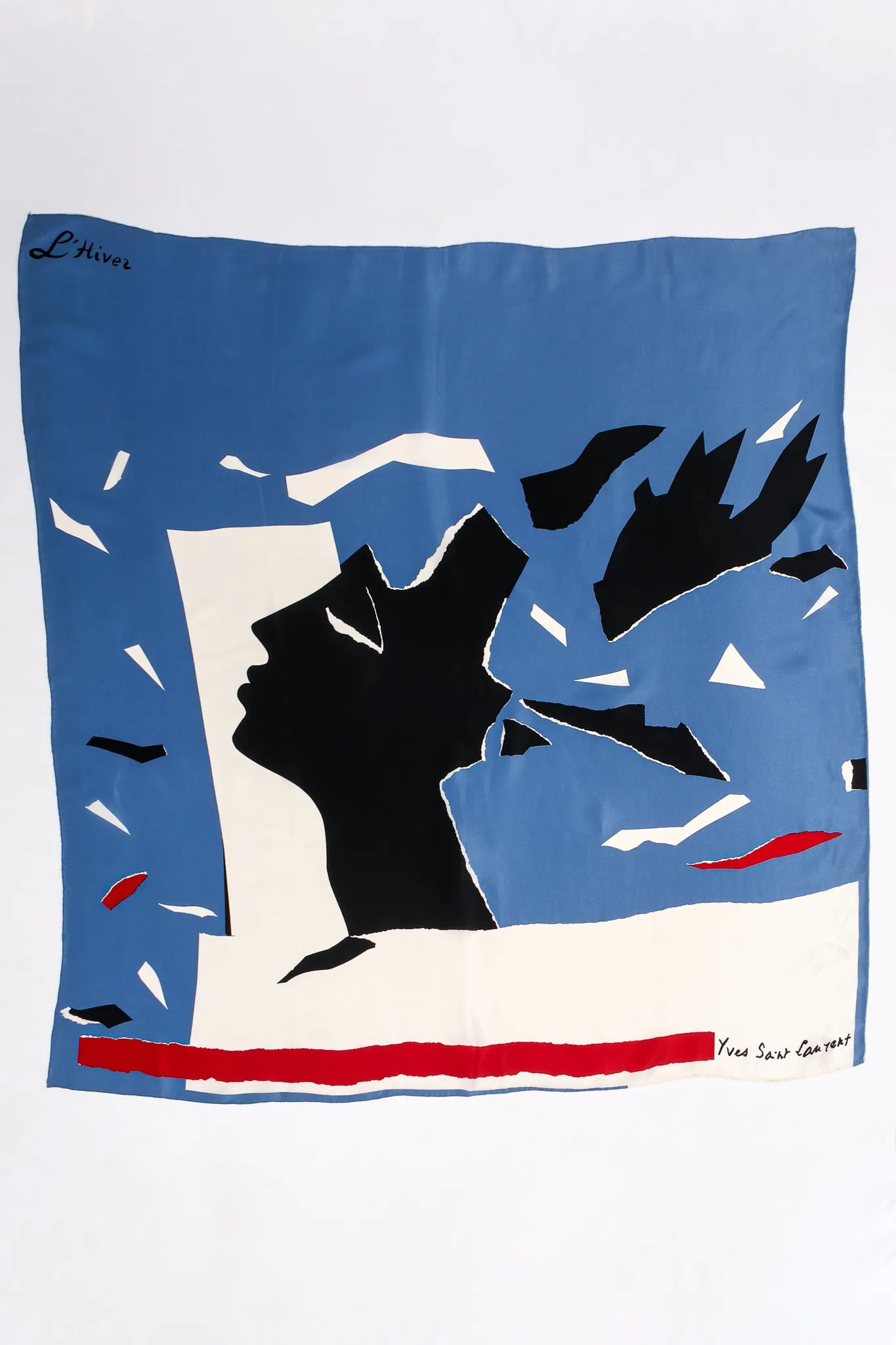 1982 Les Quatre Saisons 4 Scarf Set