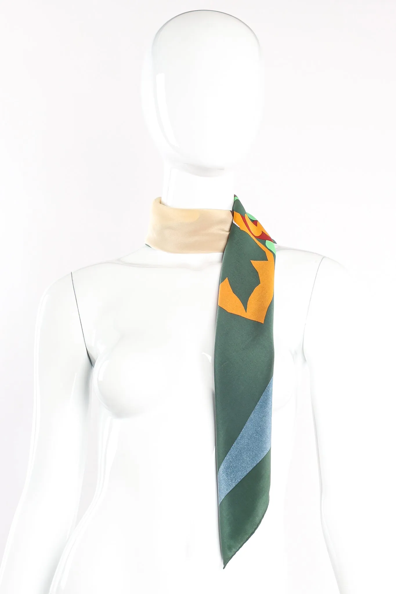 1982 Les Quatre Saisons 4 Scarf Set
