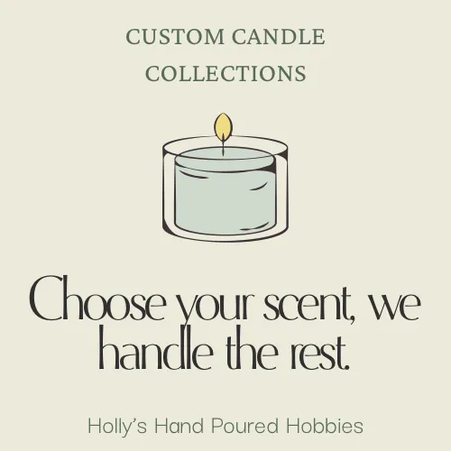 20 oz Strongly Scented Soy Candle in Glass Jar | Custom Made