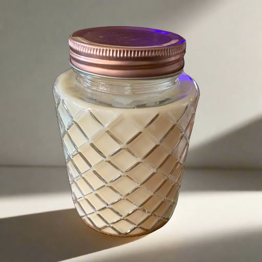20 oz Strongly Scented Soy Candle in Glass Jar | Custom Made