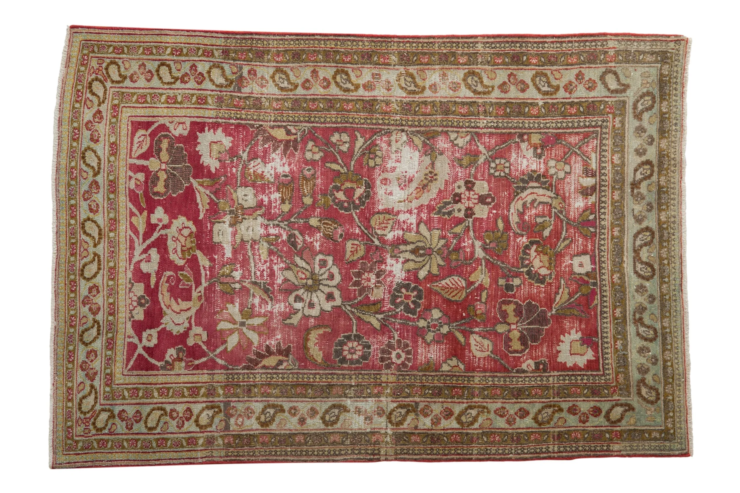 3x4.5 Vintage Distressed Doroksh Rug