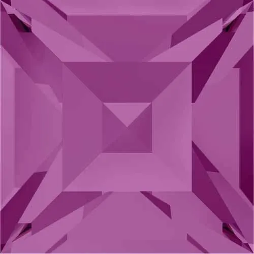 4428 Swarovski Xilion Square Stones, Fuchsia (502)