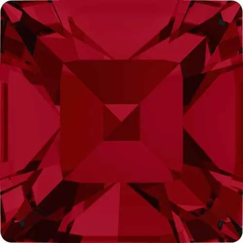 4428 Swarovski Xilion Square Stones, Light Siam (227)