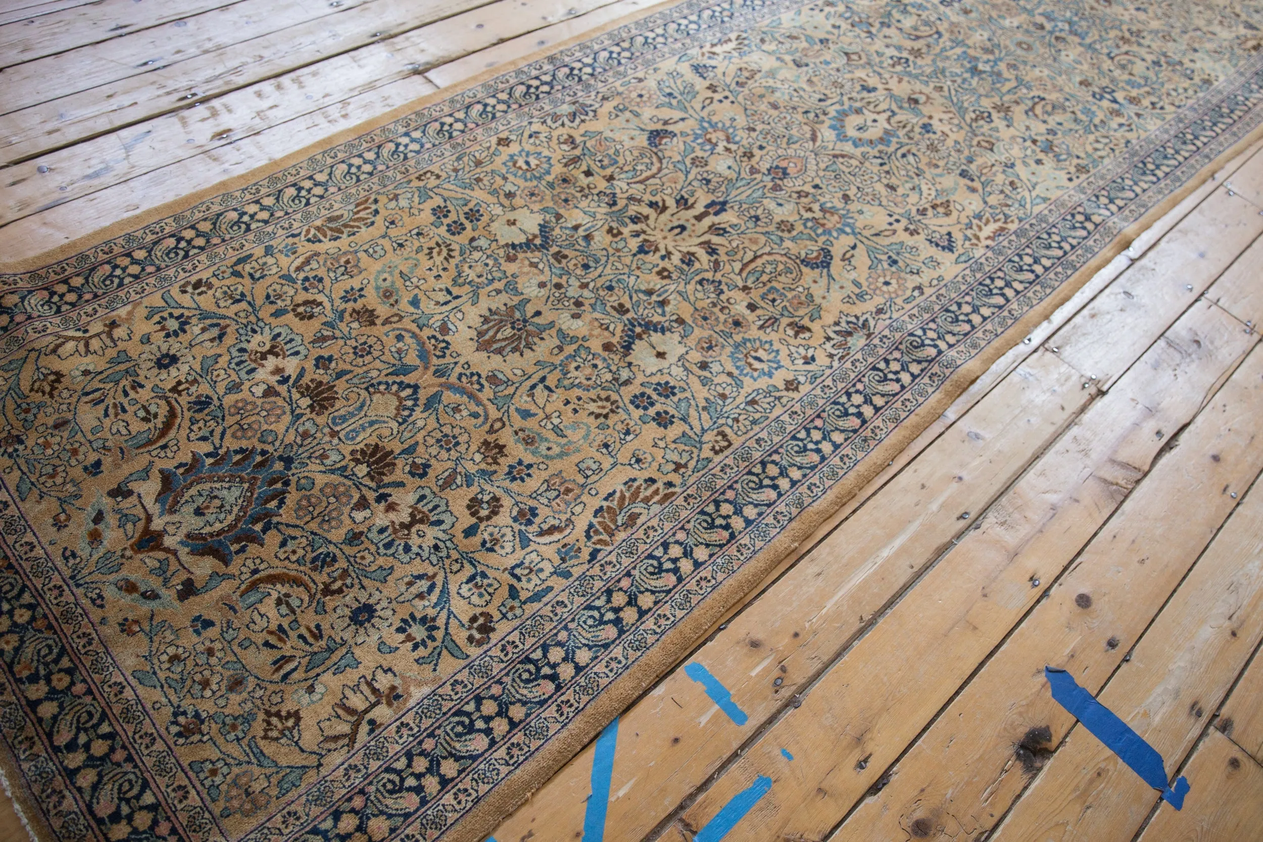 4x16 Vintage Tea Washed Meshed Rug Runner
