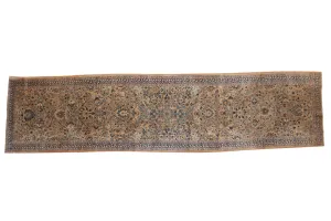 4x16 Vintage Tea Washed Meshed Rug Runner