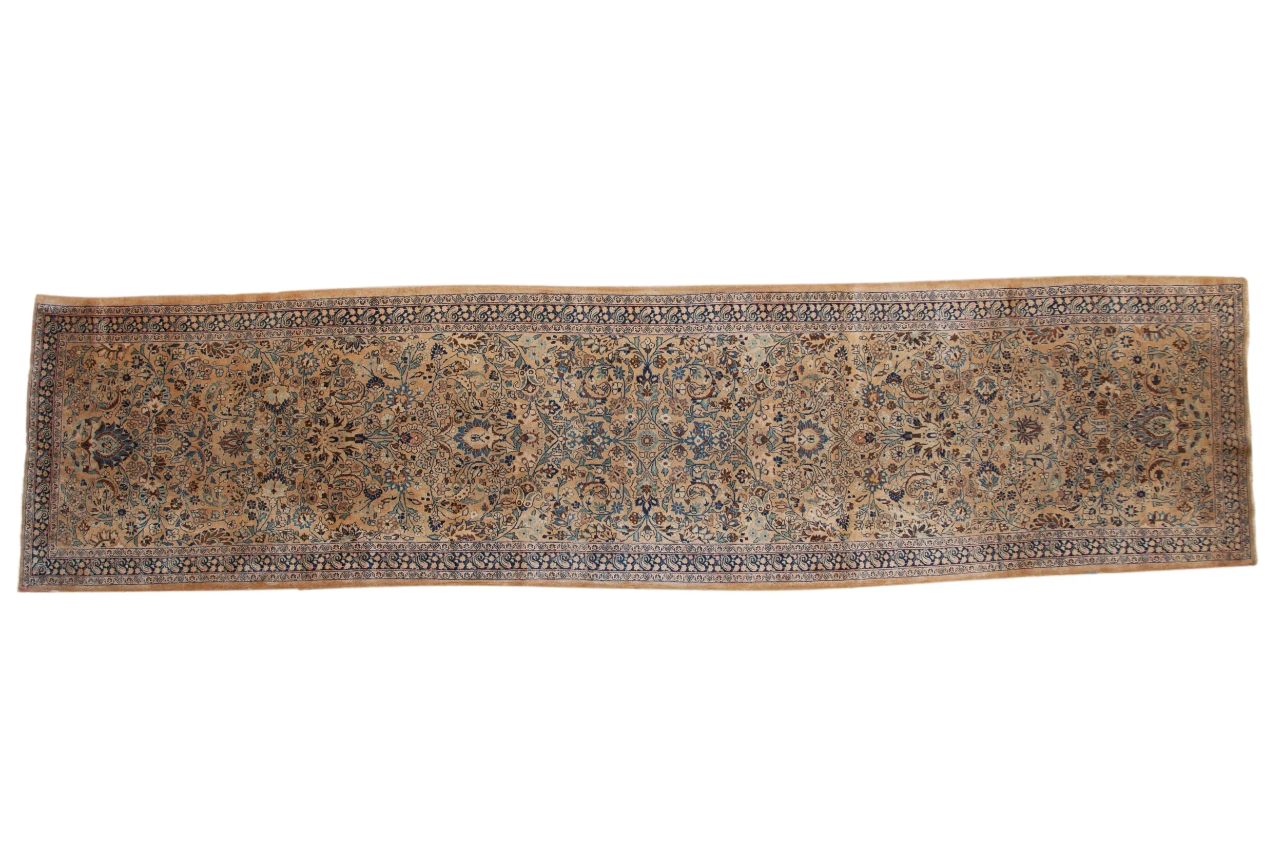 4x16 Vintage Tea Washed Meshed Rug Runner