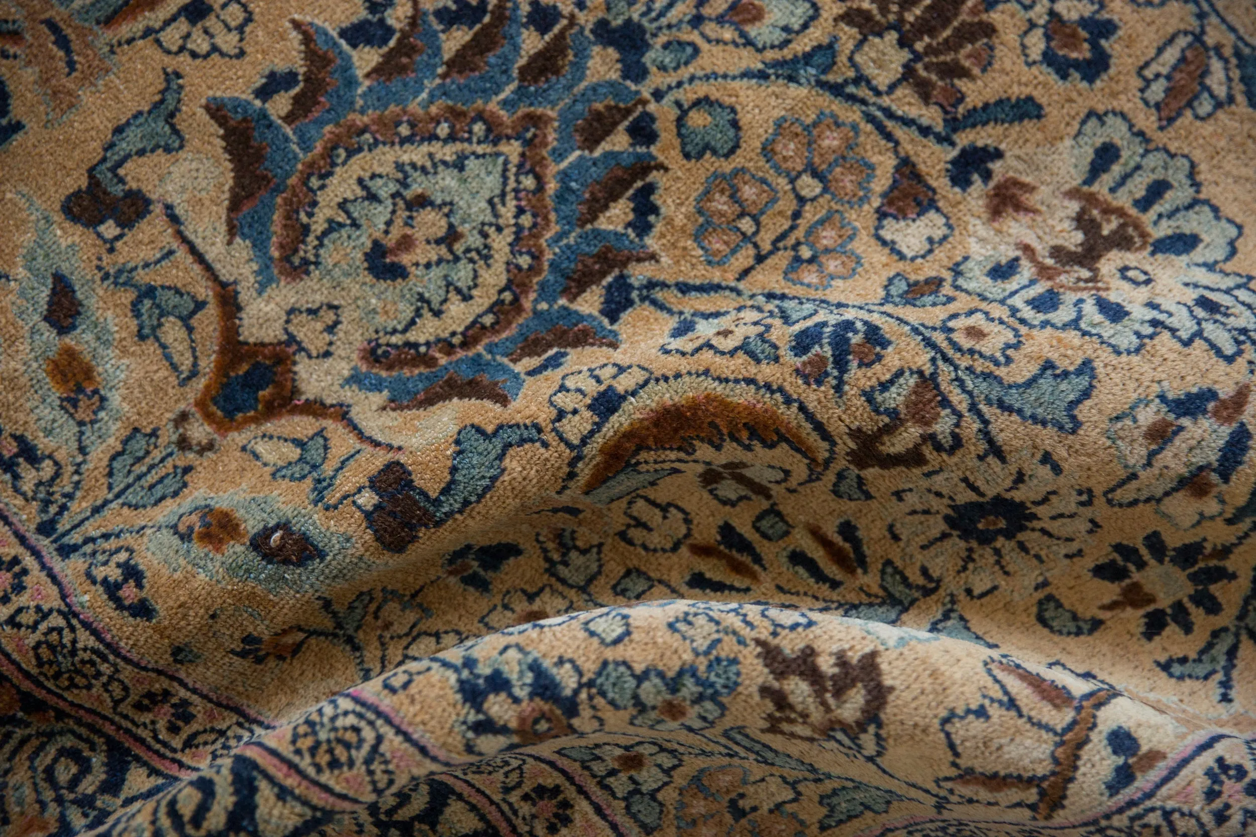 4x16 Vintage Tea Washed Meshed Rug Runner