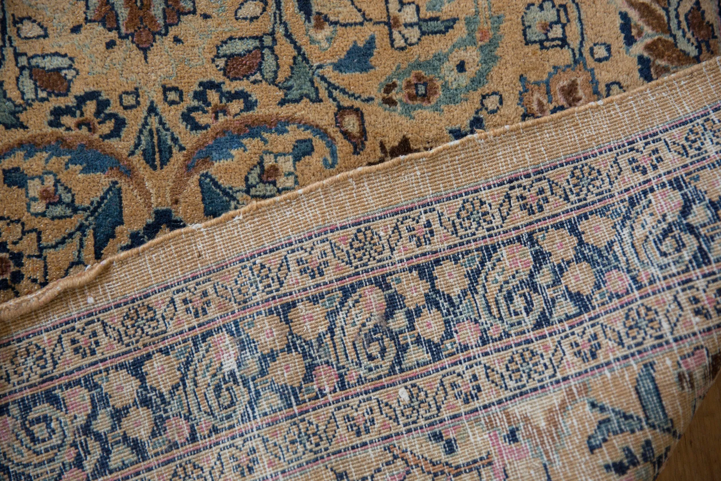 4x16 Vintage Tea Washed Meshed Rug Runner