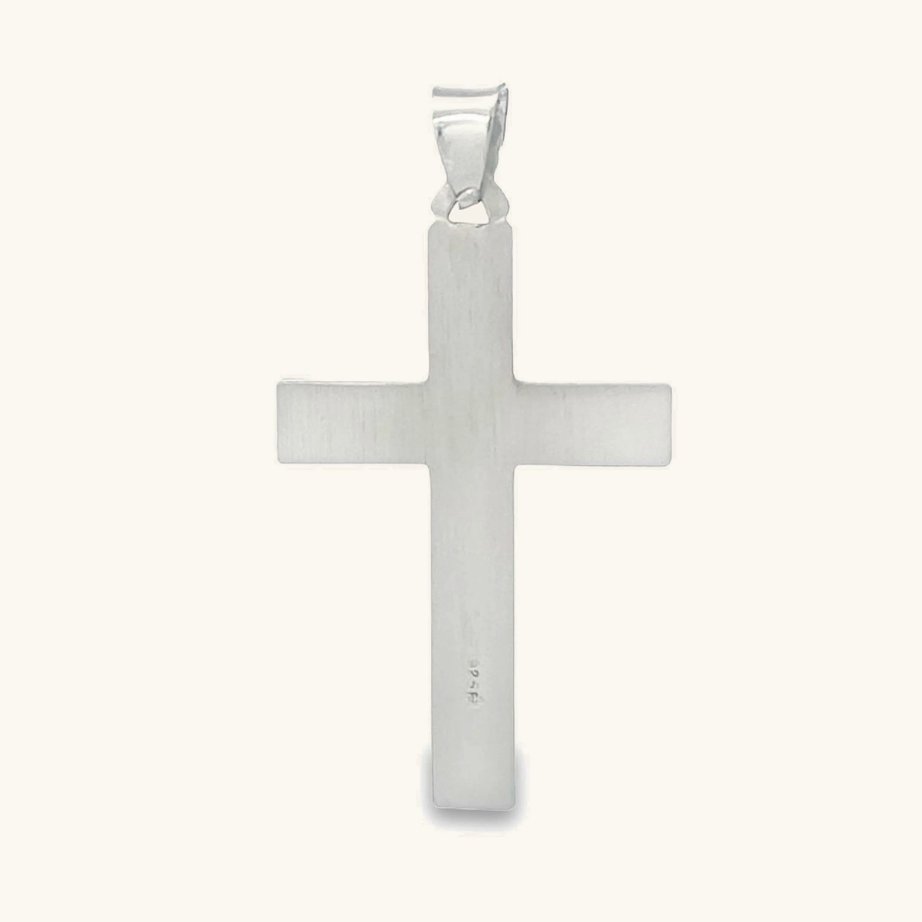 925 STERLING SILVER PLAIN CROSS PENDANT