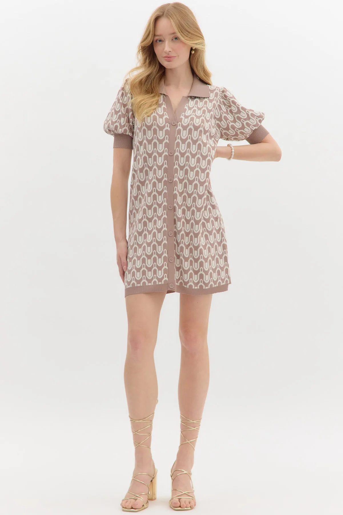 Abstract Pattern Dress