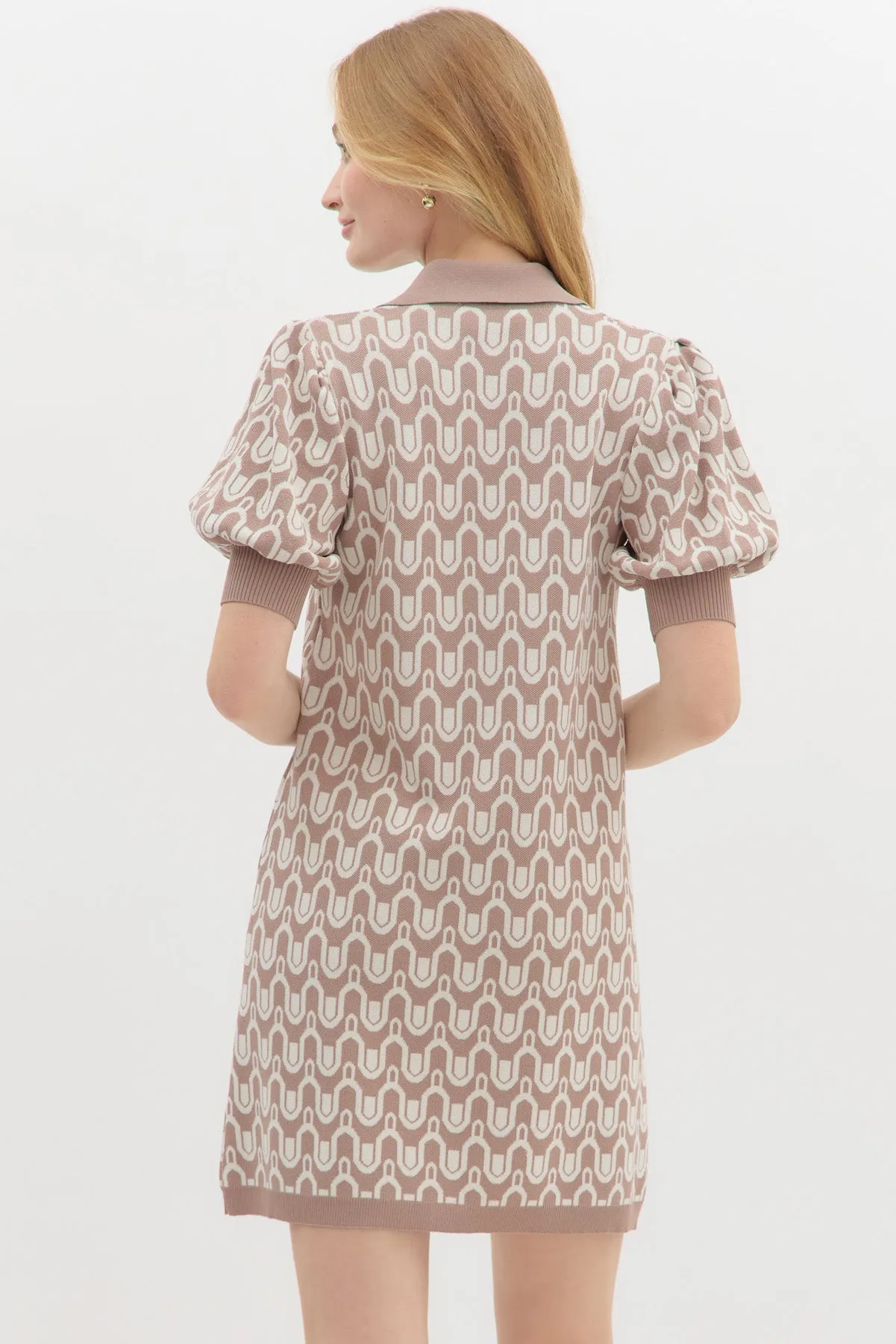 Abstract Pattern Dress