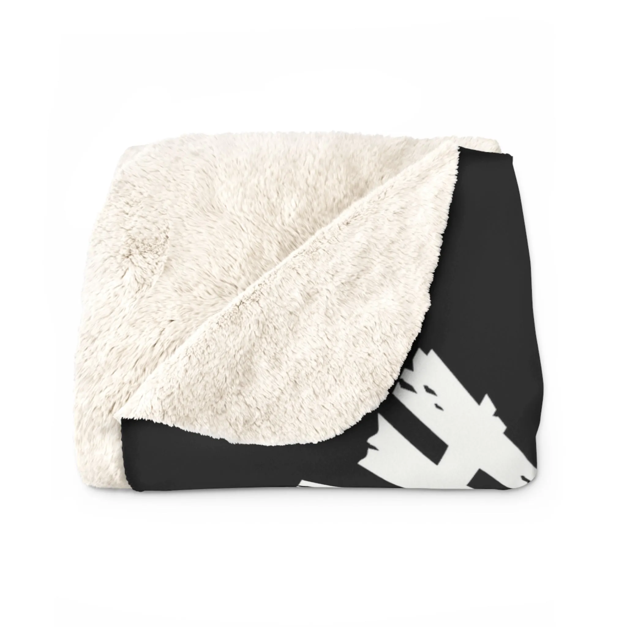 Ah, Ha, Ha, Ha, Stayin' Alive Sherpa Fleece Blanket