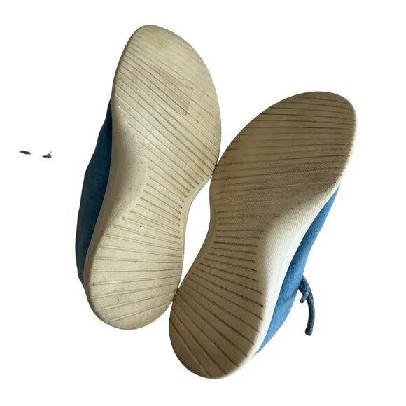 Allbirds | Womens Size 9 Runners Baby Blue White Sole Merino Wool Walking