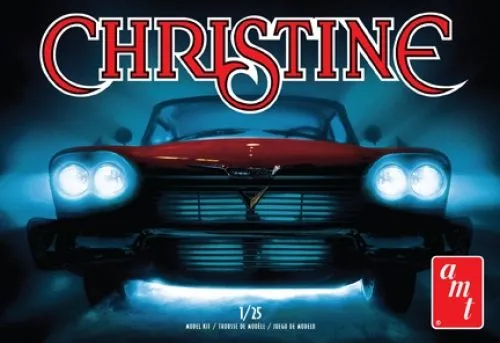 AMT CHRISTINE 1958 PLYMOUTH FURY – RED 1:25 SCALE MODEL KIT