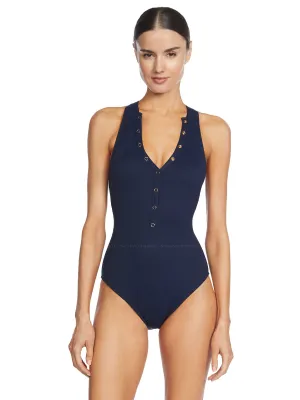 Amy One Piece High Neck