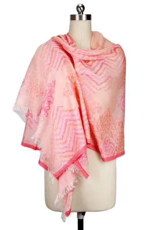 Amyeline Mixed Print Scarf