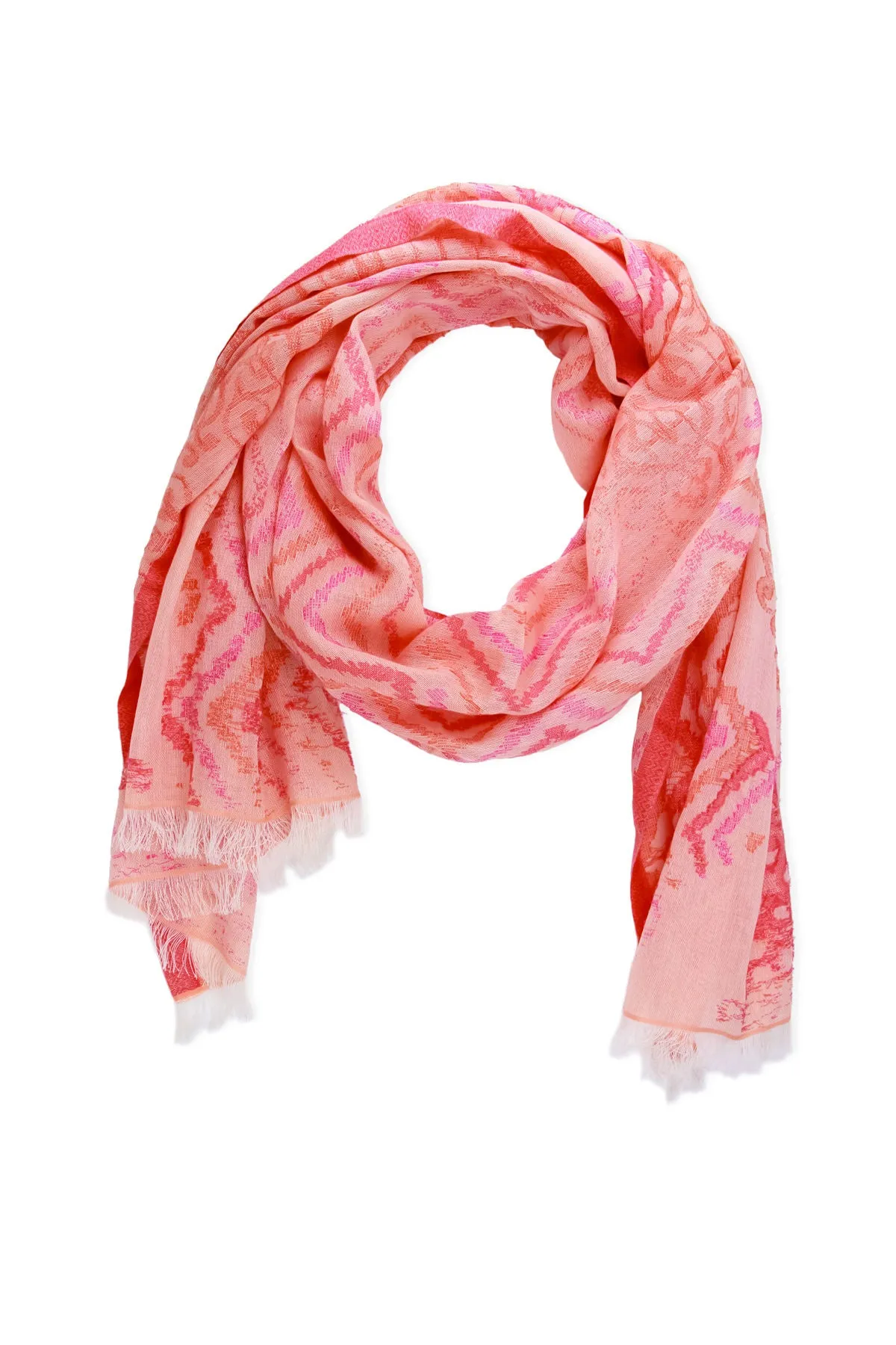 Amyeline Mixed Print Scarf