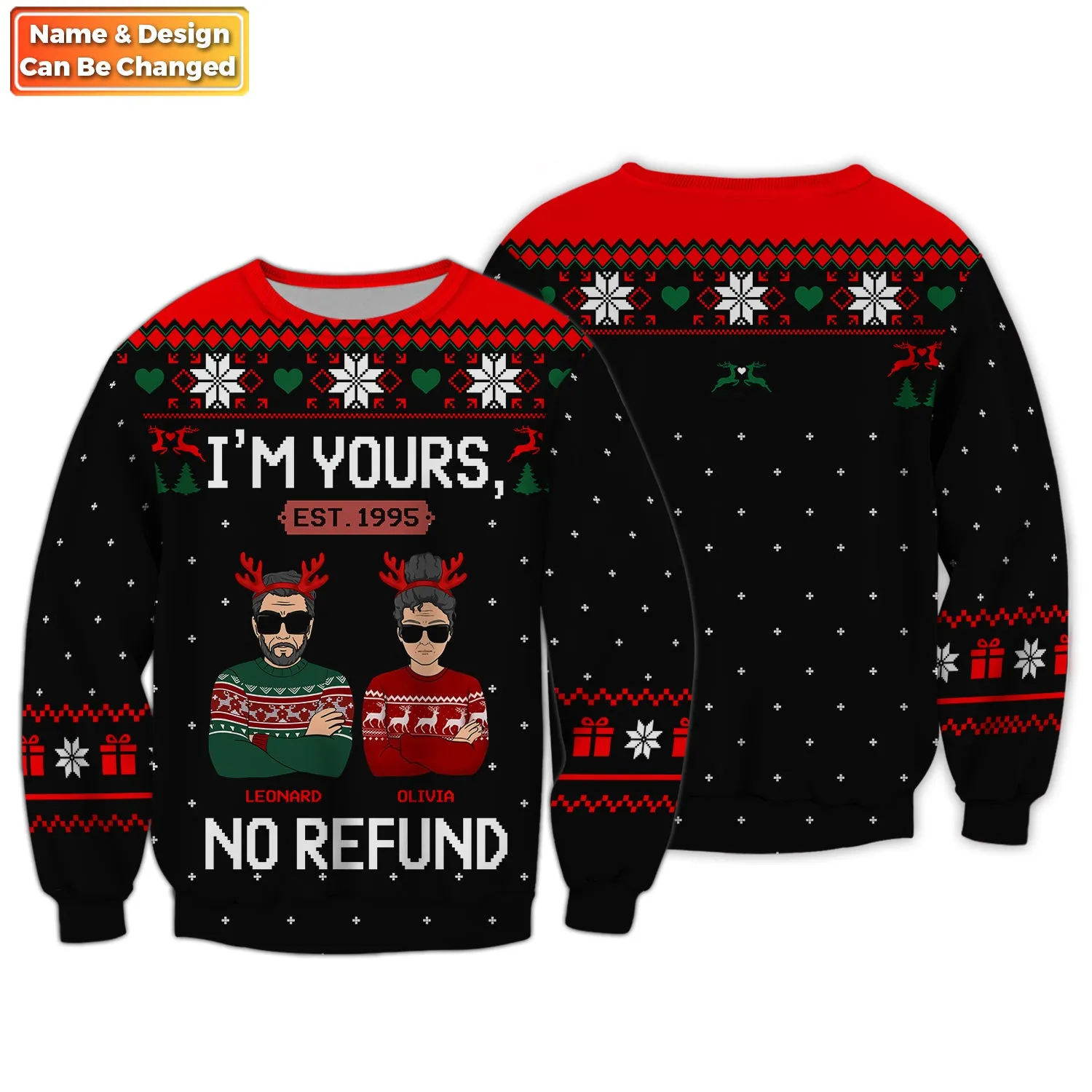 Annoying Each Other, Old Couple, Personalized Custom Sweaters, T Shirts,... Christmas Gifts Hoodie T Shirt