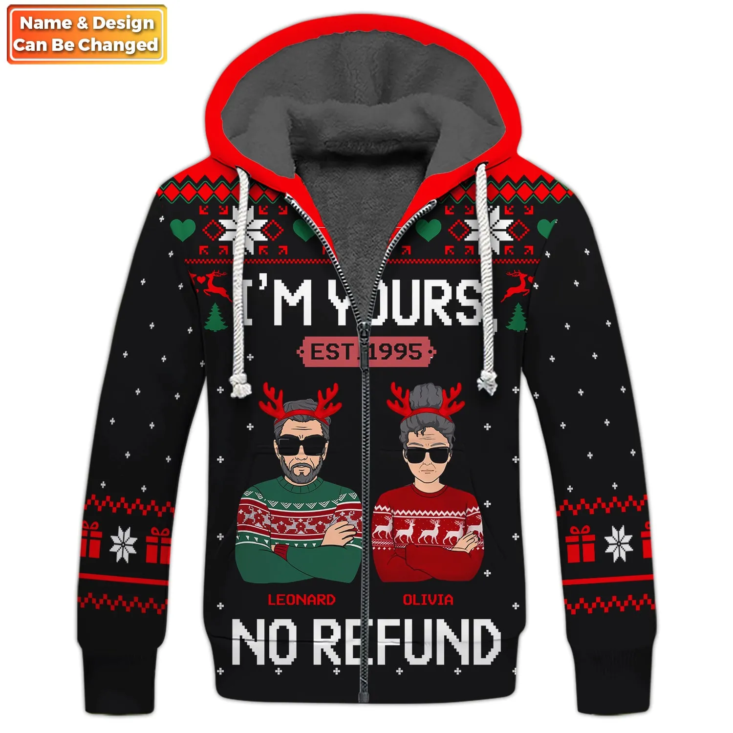 Annoying Each Other, Old Couple, Personalized Custom Sweaters, T Shirts,... Christmas Gifts Hoodie T Shirt