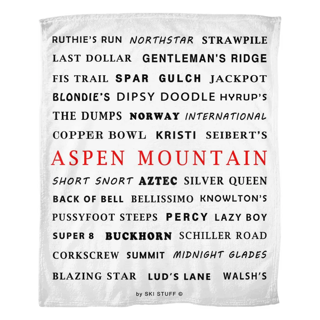 Aspen - Fleece Blanket