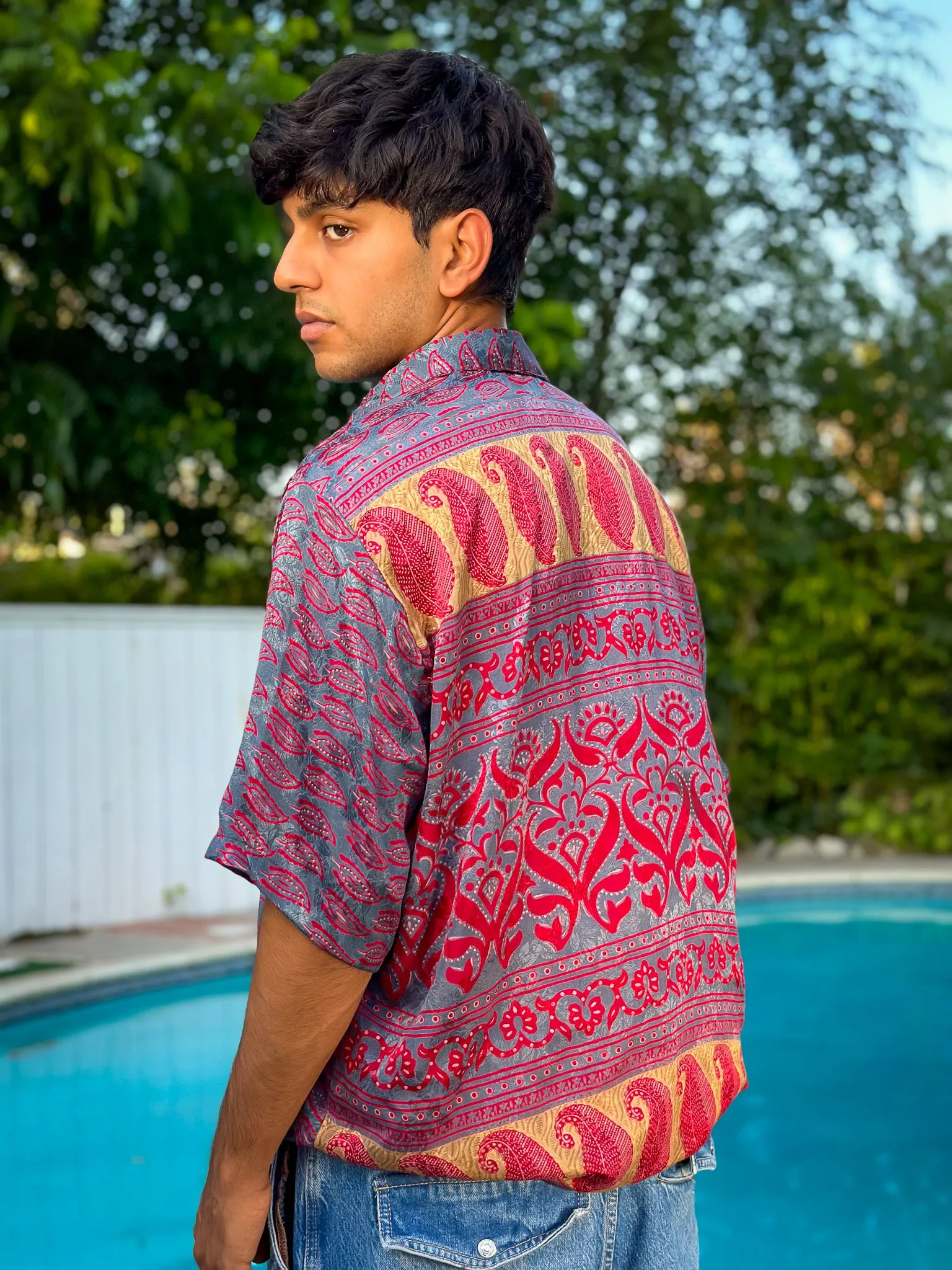 Atlantic Paisley Button-Up