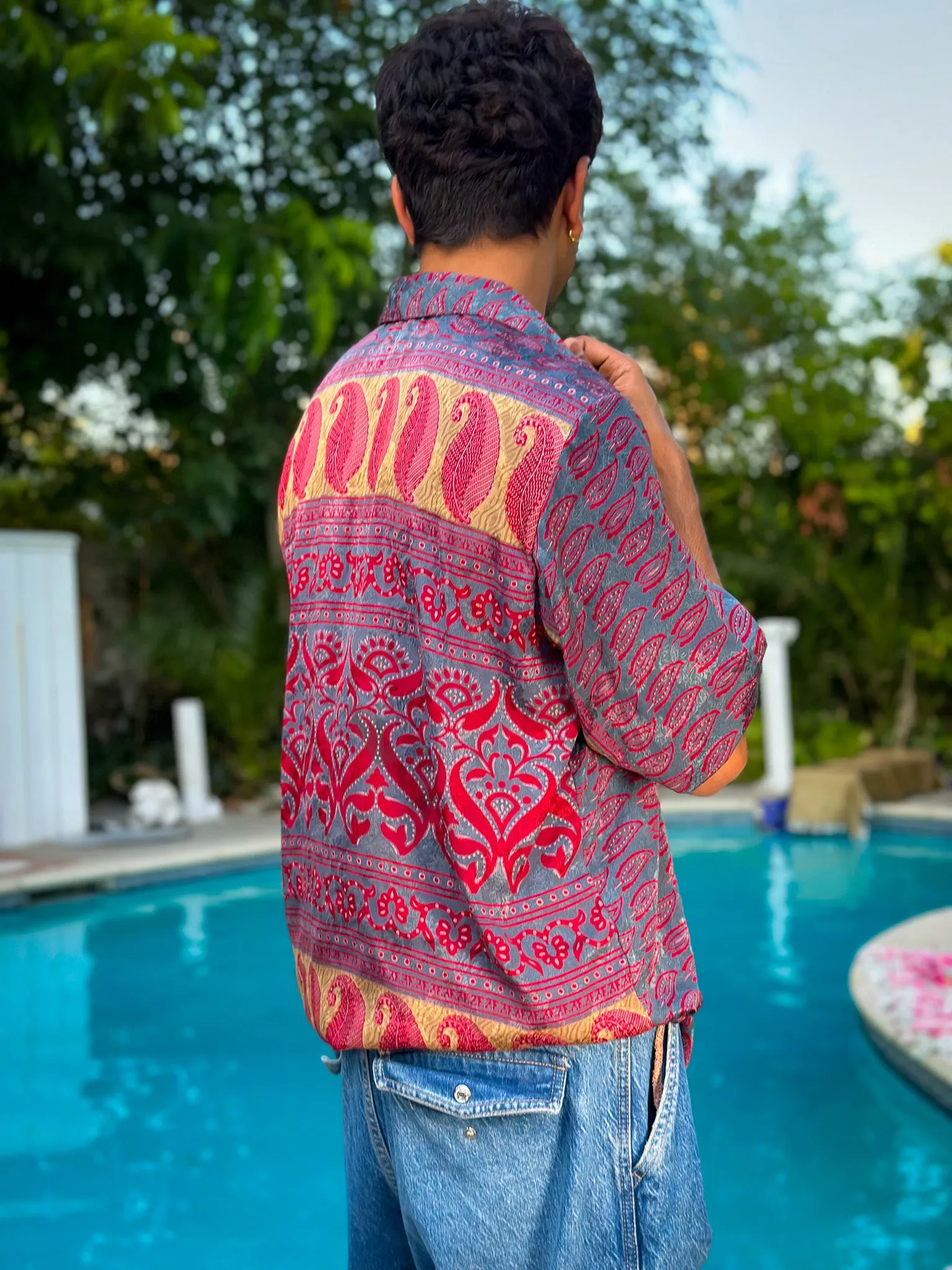 Atlantic Paisley Button-Up