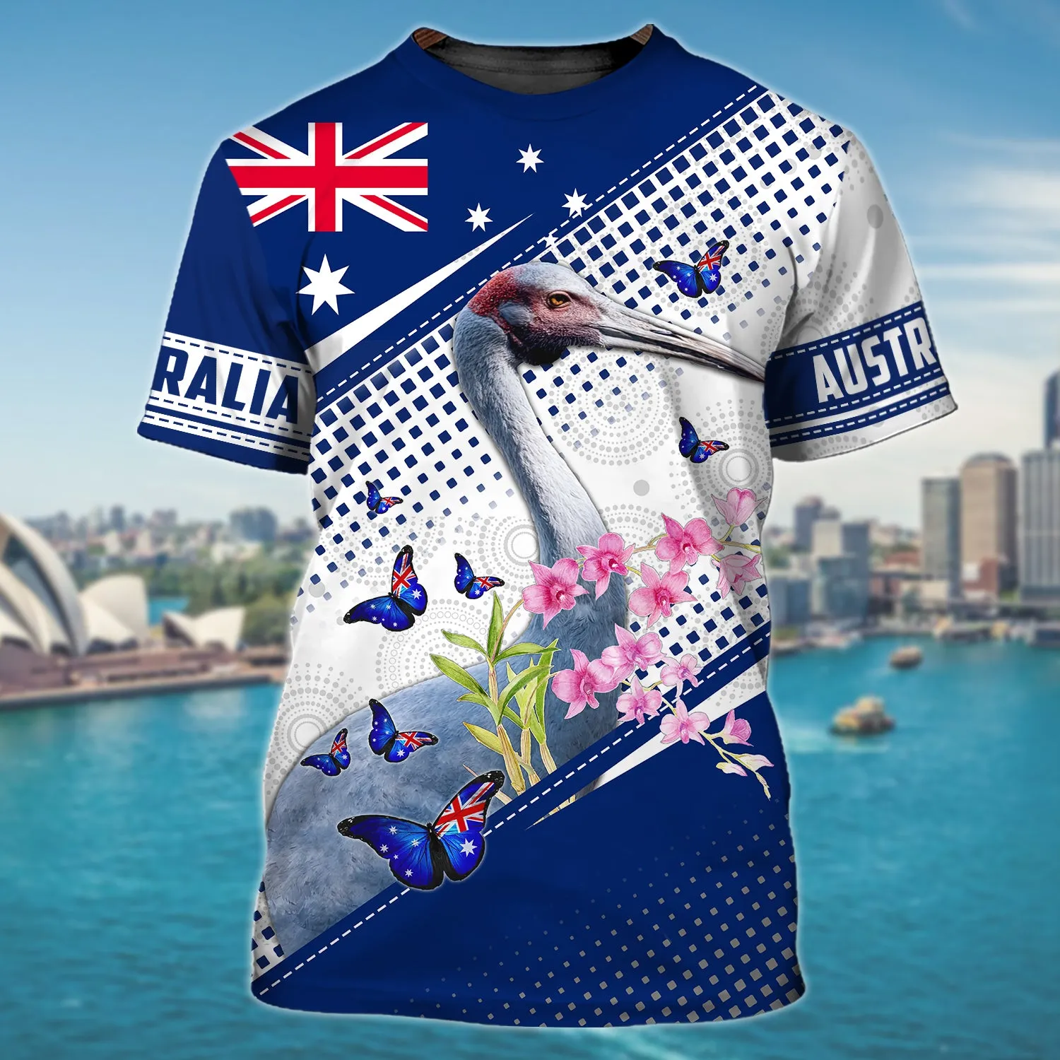 Australia, Love Brolga - 3D Full Print - 503