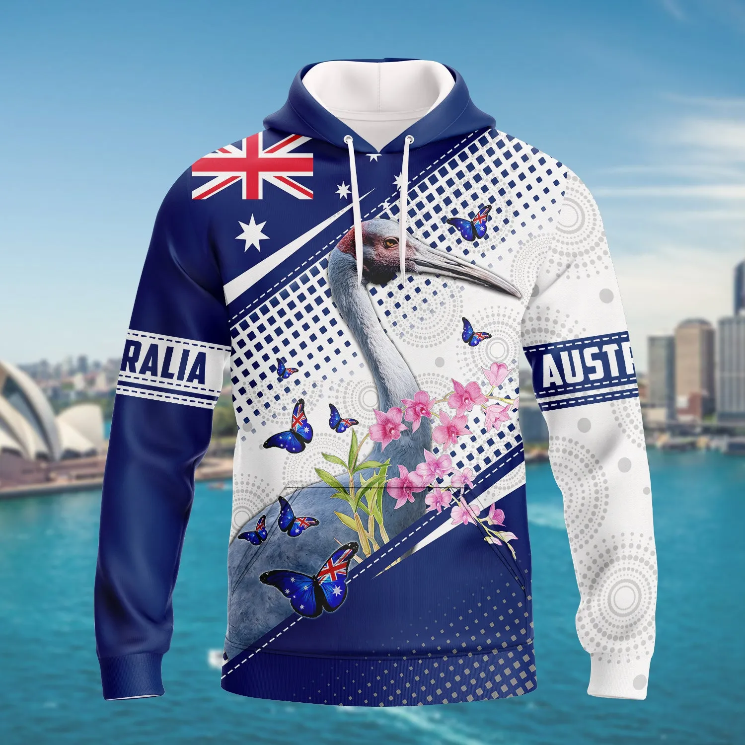 Australia, Love Brolga - 3D Full Print - 503