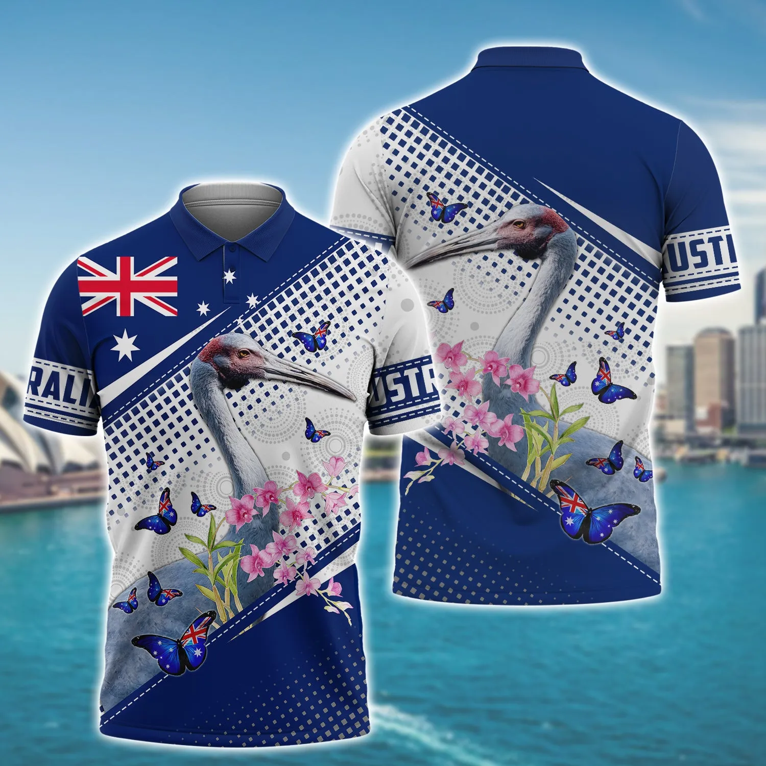 Australia, Love Brolga - 3D Full Print - 503