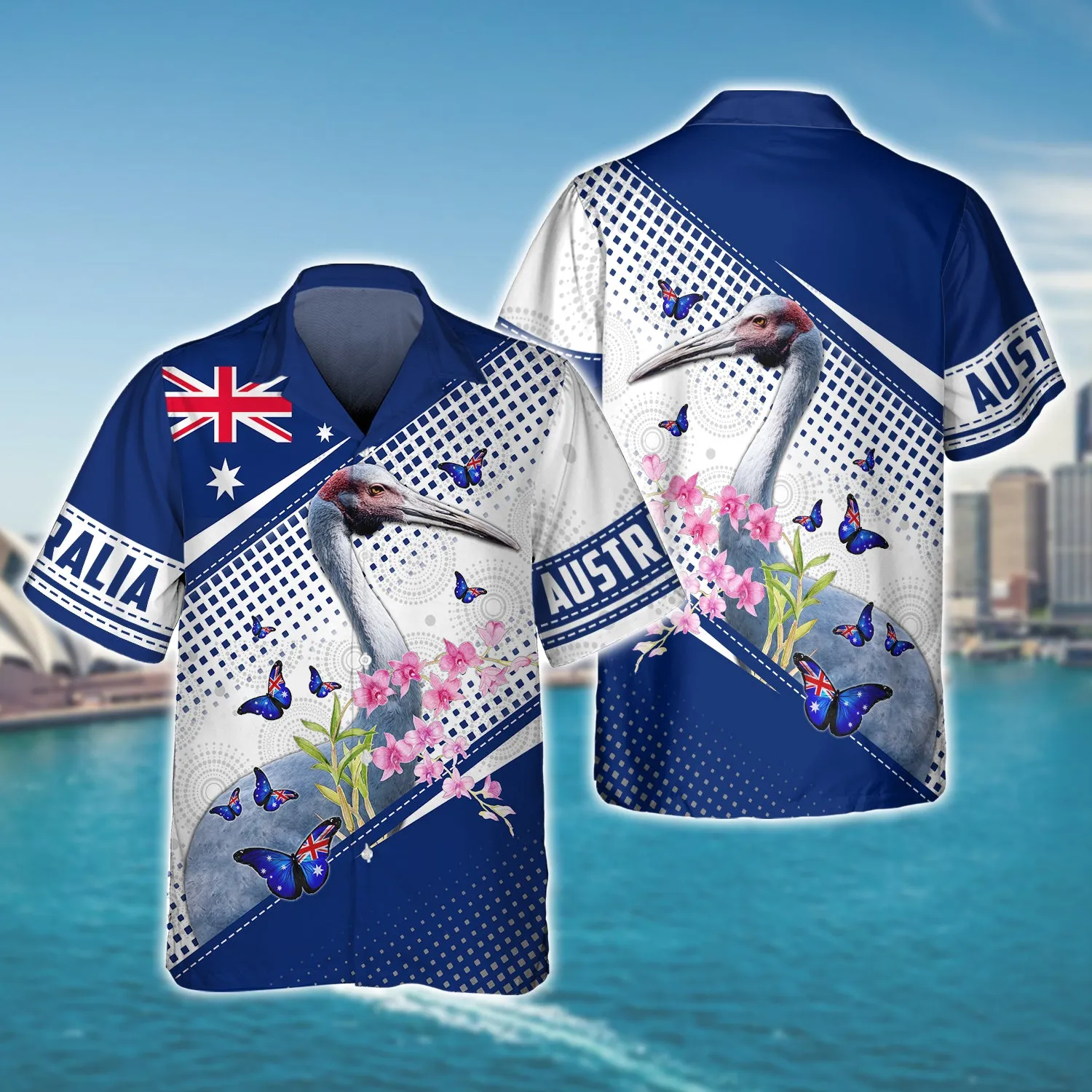 Australia, Love Brolga - 3D Full Print - 503