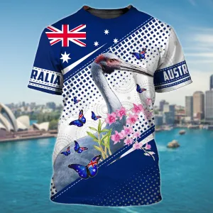 Australia, Love Brolga - 3D Full Print - 503