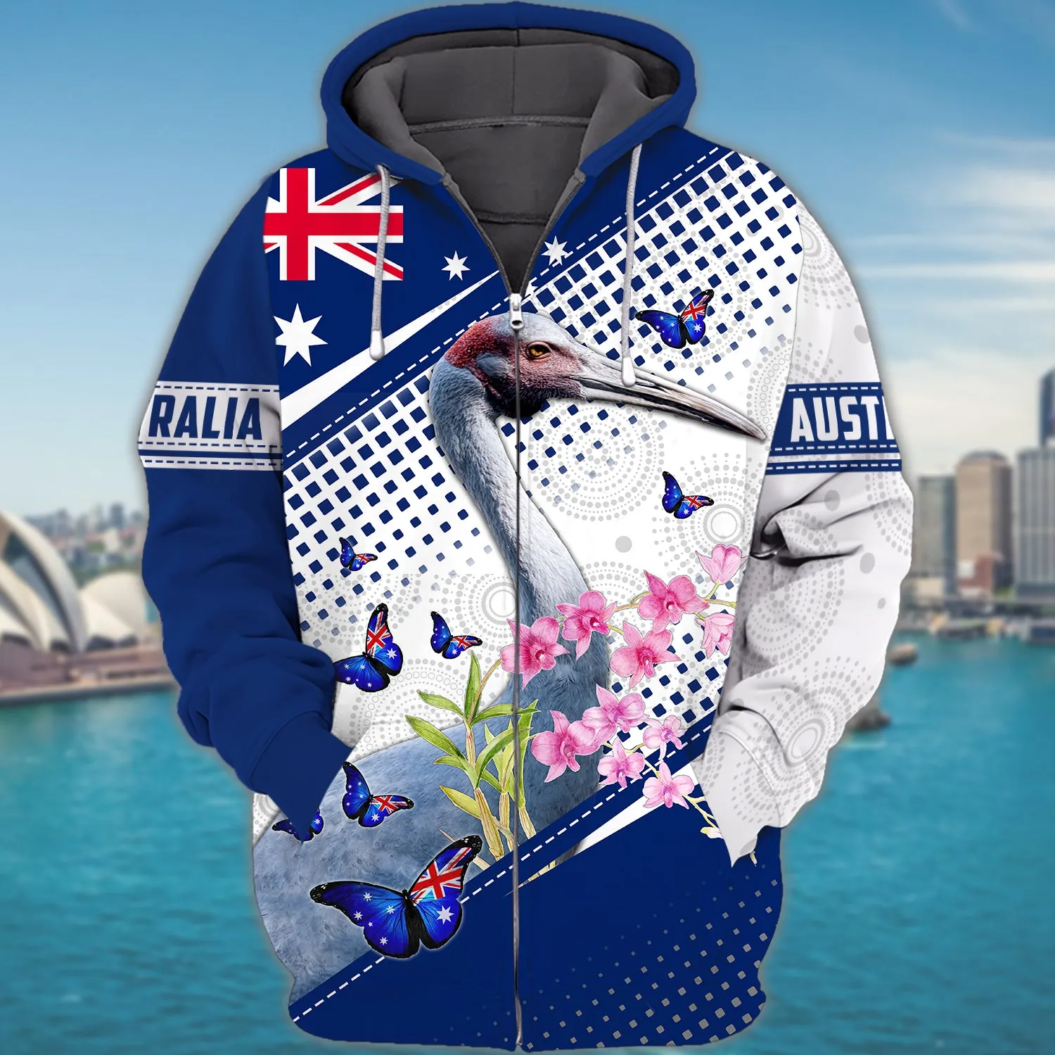 Australia, Love Brolga - 3D Full Print - 503