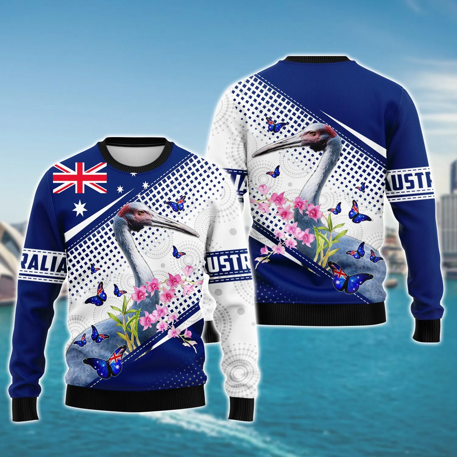 Australia, Love Brolga - 3D Full Print - 503