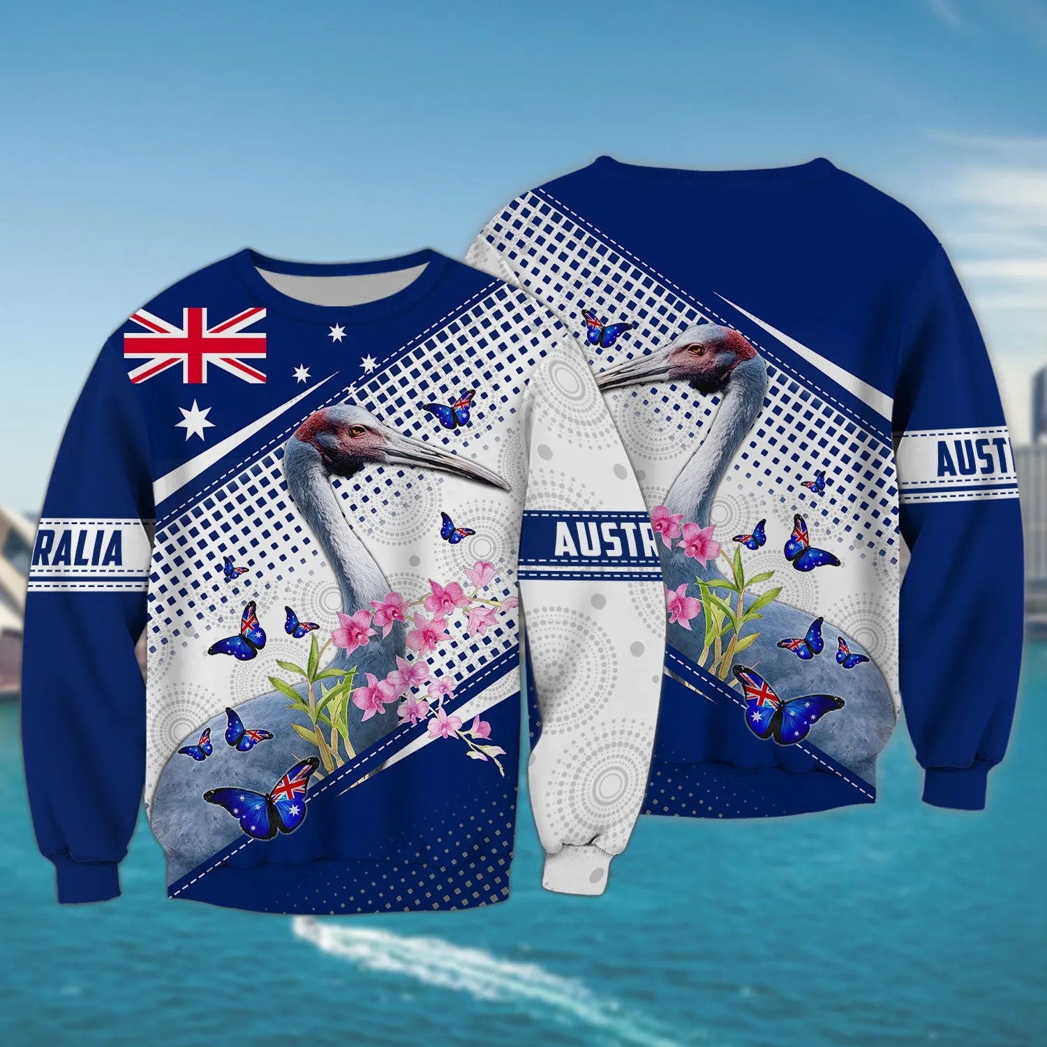 Australia, Love Brolga - 3D Full Print - 503